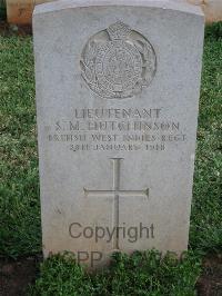 Dar Es Salaam War Cemetery - Hutchinson, S M